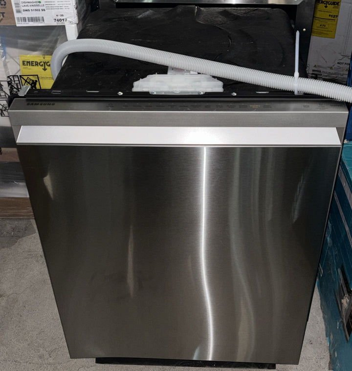 Samsung Bespoke DW80B7070US Dishwasher, 24 inch Exterior Width, 42 dB Decibel Level, Fully Integrated, Stainless Interior, 7 Wash Cycles, 15 Capacity