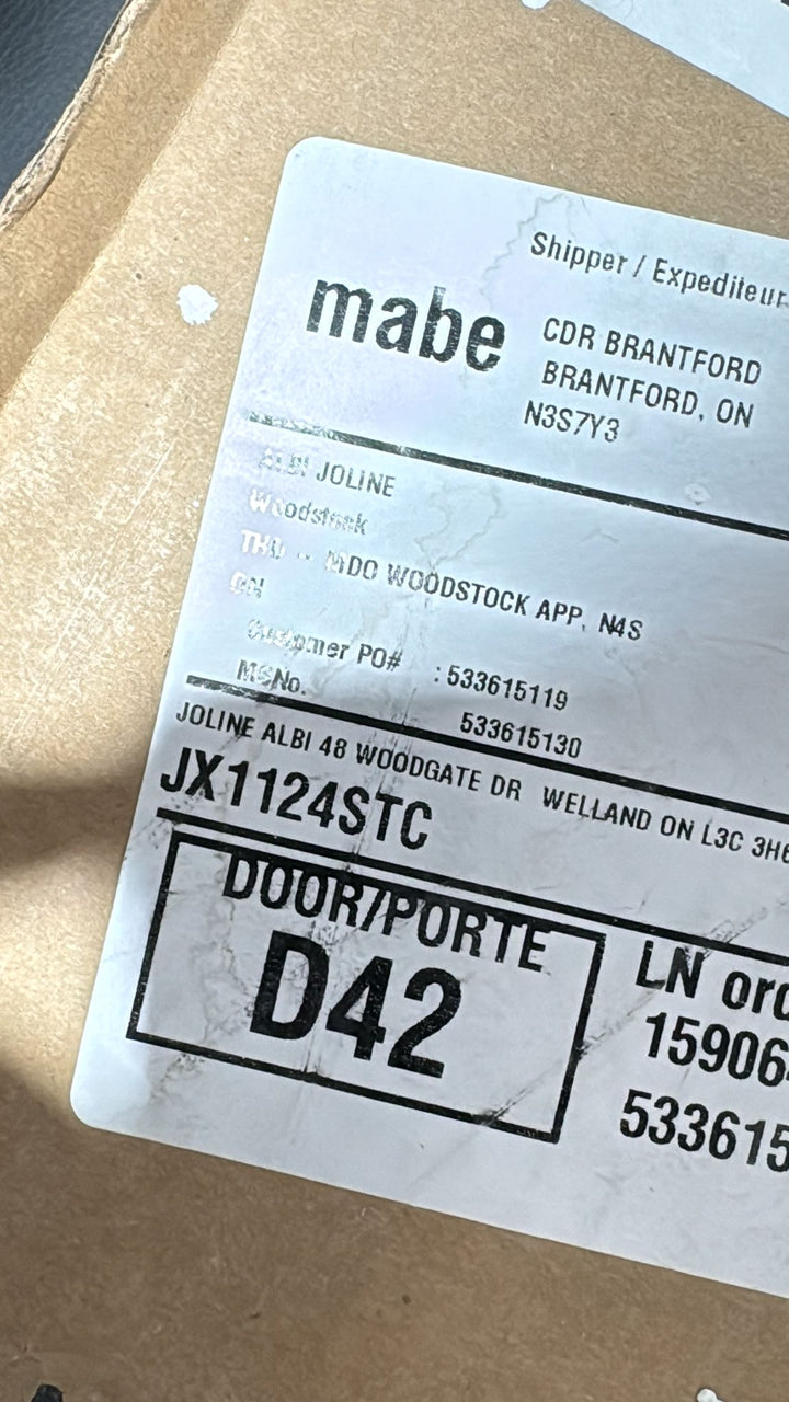 GE JX1124STC 24 Inch Microwave Trim Kit