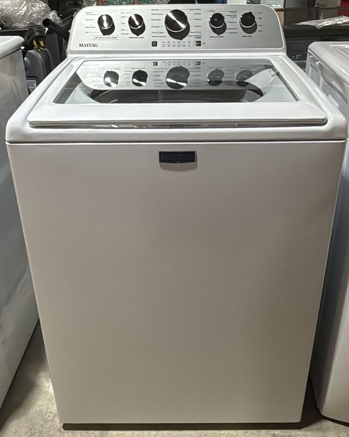 Maytag MTW5605RW Washer, 27 inch Width, 5.4 cu. ft. Washer Capacity, 11 Wash Cycles, 3 Temperature Settings, 750 RPM Washer Spin Speed, White colour