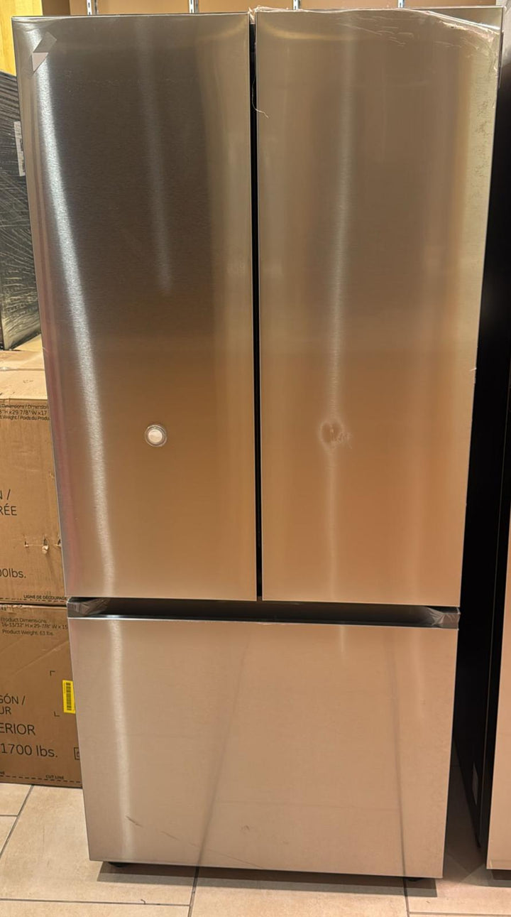 Samsung RF22A4111SR - RF22A4111SR/AA French Door Refrigerator, 30 inch Width, 21.8 cu. ft. Capacity, Ice Dispenser (Freezer Located), ENERGY STAR Certified, Stainless Steel colour Digital Inverter Compressor
