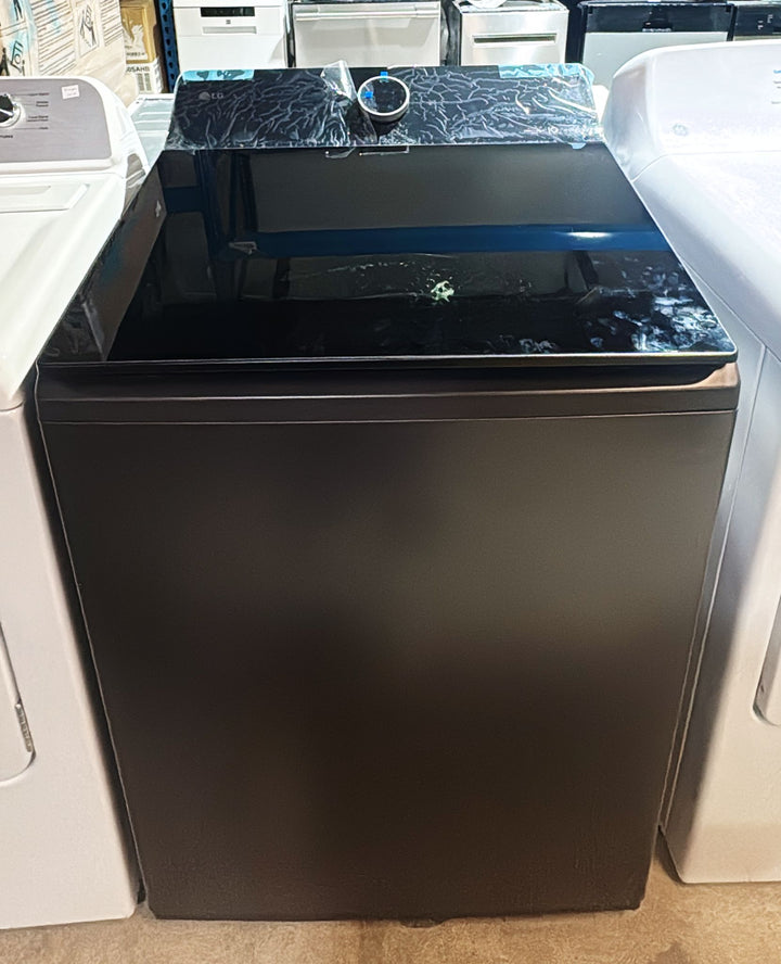LG WT8600CB Top Load Washer, 27 inch Width, 6.3 cu. ft. Washer Capacity, 950 RPM Washer Spin Speed, 8 Wash Cycles, 5 Temperature Settings, ENERGY STAR Certified, Wifi Enabled, Black colour