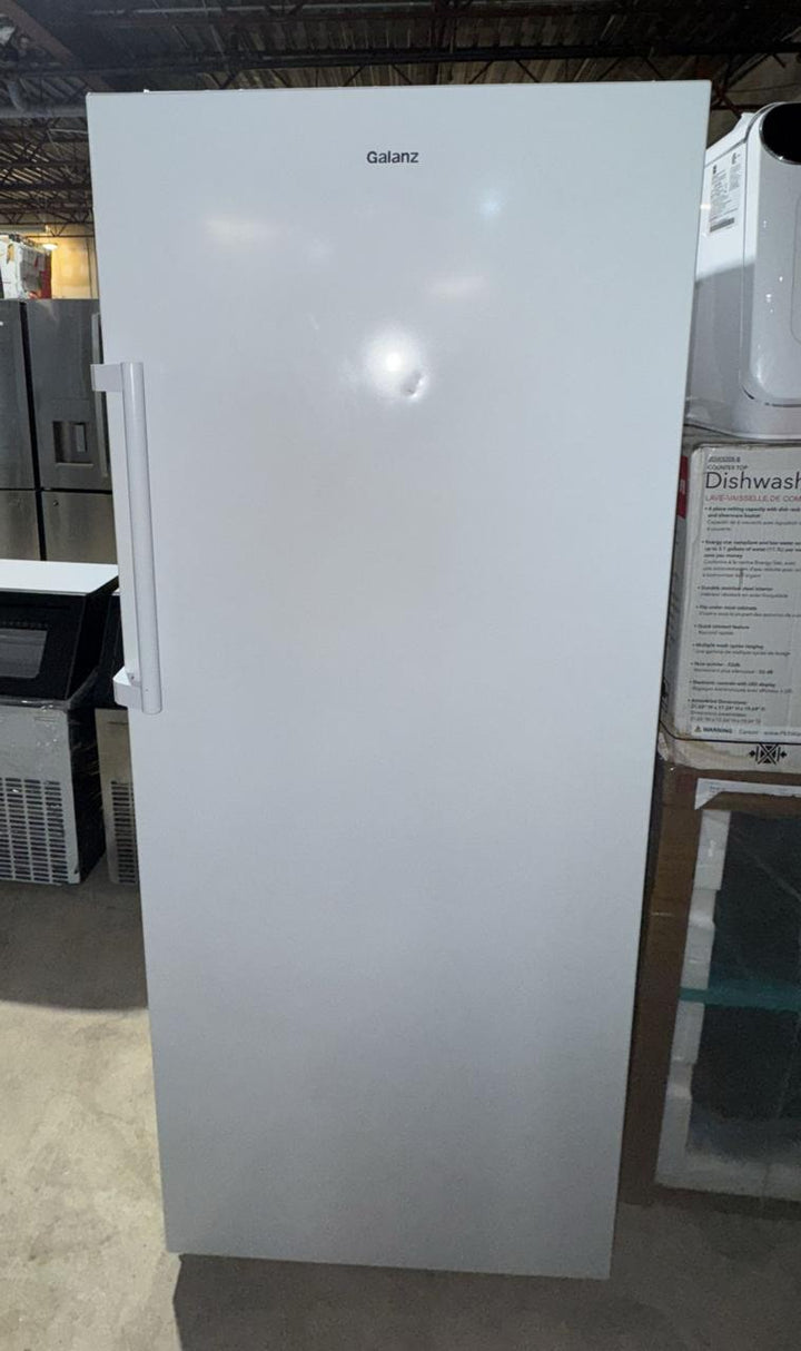 Galanz 16 cu.ft. Convertible Upright Freezer, White - GLF16UWEE23 - BOX PACKED. Garage Ready