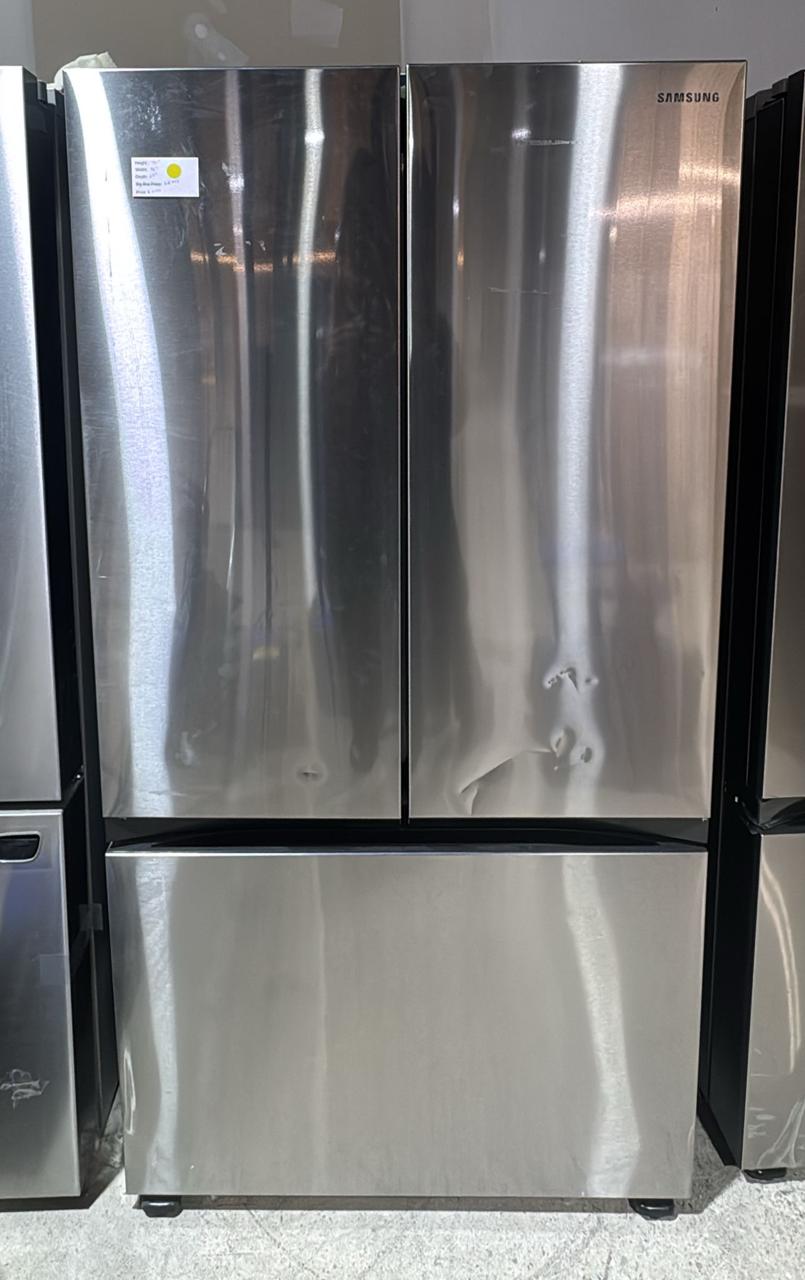 Samsung RF32CG5100SRAA French Door Refrigerator, 36 inch Width, 32 cu. ft. Capacity, Ice Dispenser (Freezer Located), ENERGY STAR Certified, Stainless Steel colour