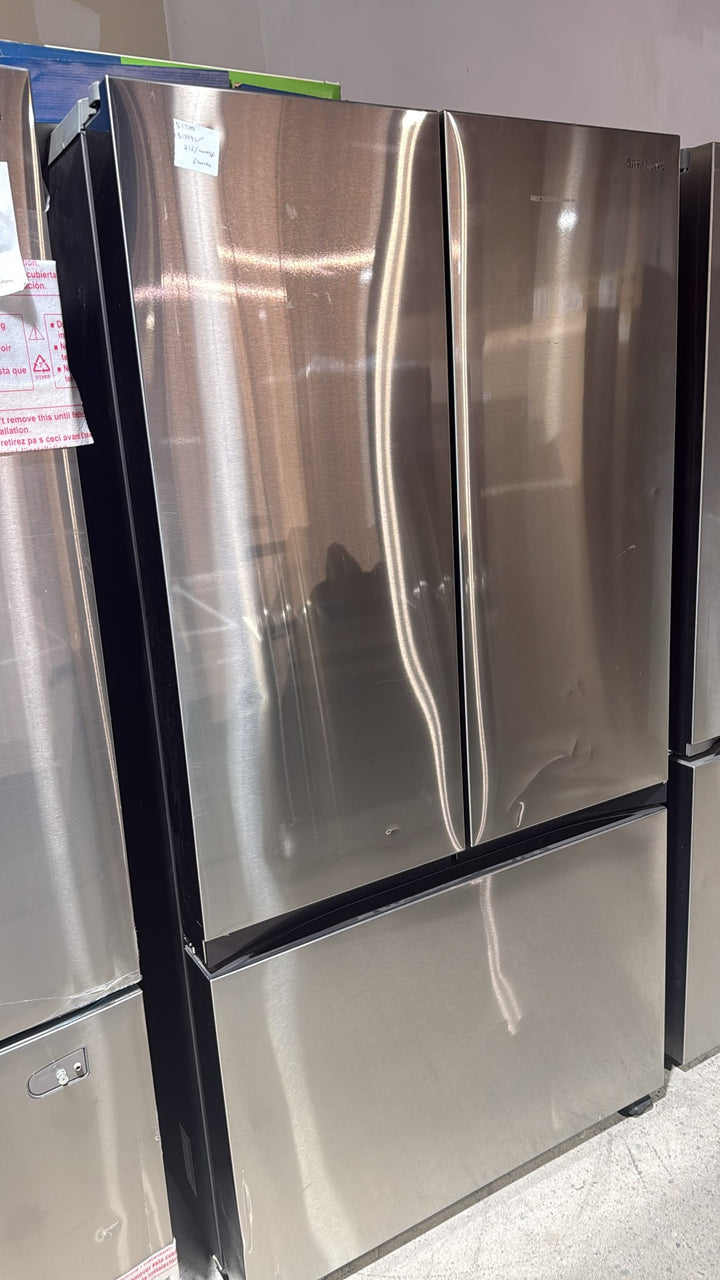 36" 3-Door French Door Refrigerator with All-Around Cooling and Dual Ice Maker