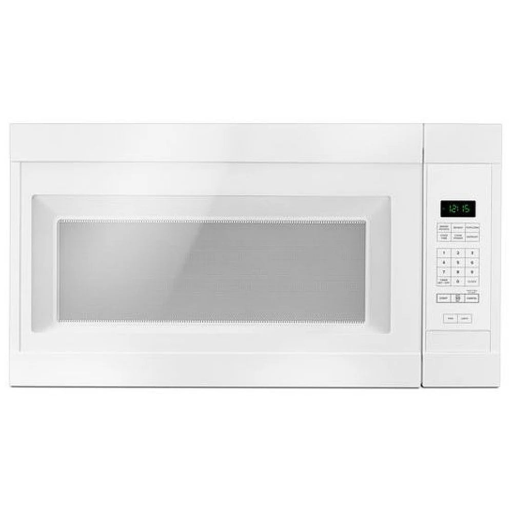Amana YAMV2307PFW Over the Range Microwave, 30 inch Exterior Width, 1.6 cu. ft. Capacity, 300 CFM, 1,000 W Watts, Incandescent , White colour