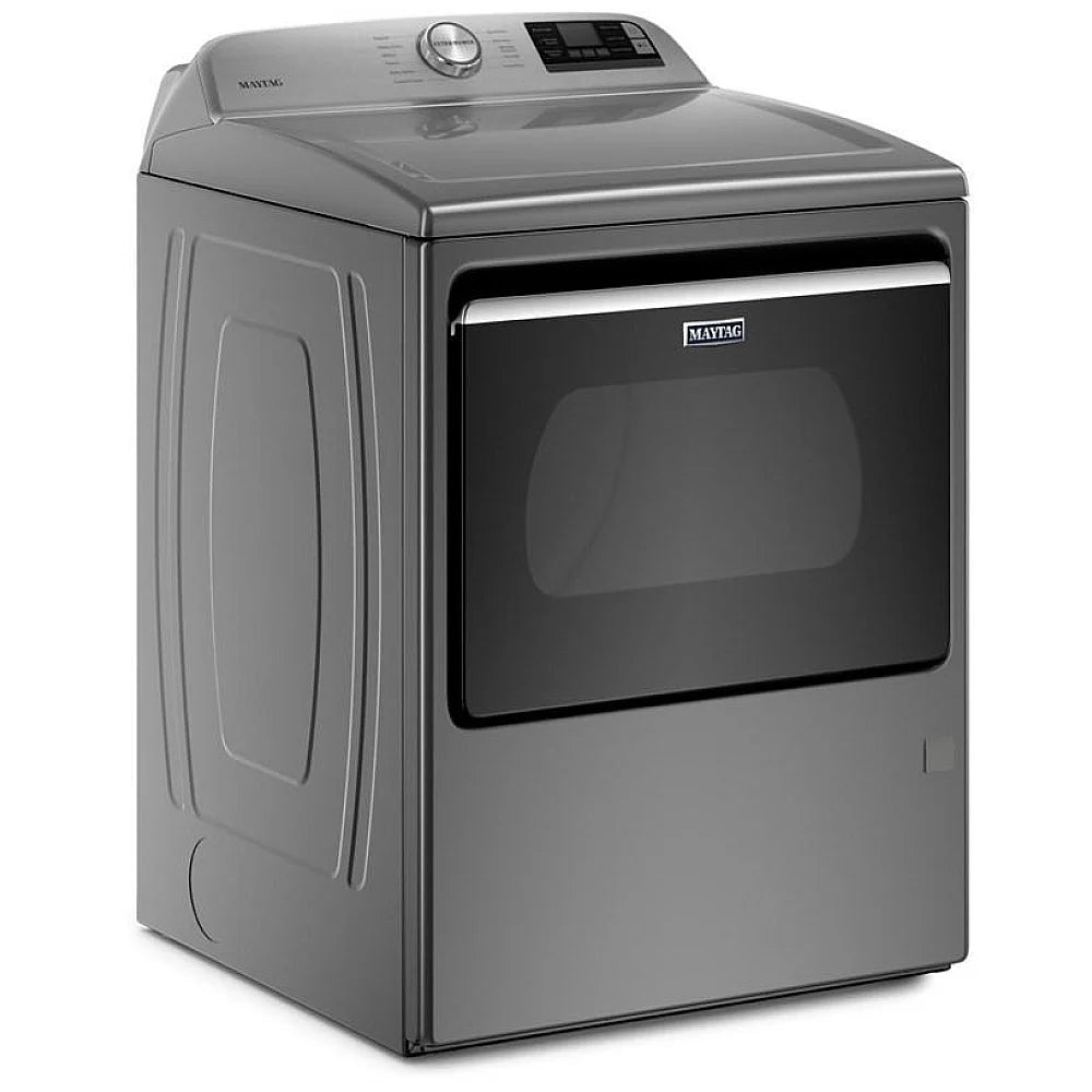 Maytag YMED6230HC Electric Dryer, 7.4 cu. ft. Dryer Capacity, 11 Dry Cycles, 5 Temperature Settings, Vented, Wifi Enabled, Metallic Slate colour