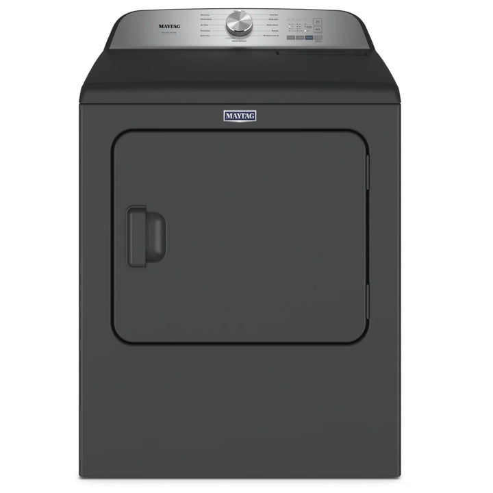 Maytag YMED6500MBK Electric Dryer, 7 cu. ft. Dryer Capacity, 12 Dry Cycles, Steam Clean, 4 Temperature Settings, Vented Pet Pro