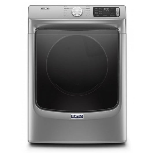 Maytag YMED6630HC Electric Dryer, 7.4 cu. ft. Dryer Capacity, Steam Clean, 4 Temperature Settings, Stackable, Steel Drum, Metallic Slate color REFURBISHED 1 YEAR WARRANTY