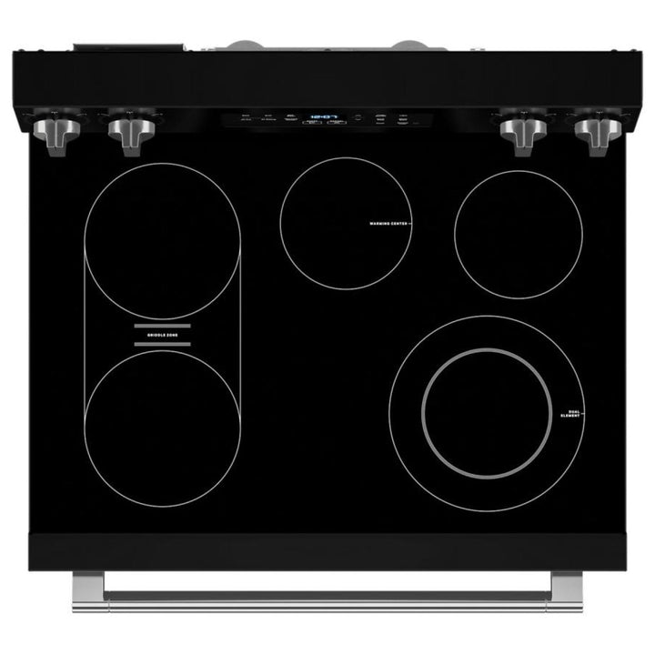 GE JCGS760SPSS Range, 30" Exterior Width, Gas Range, Self Clean, Gas Burners, Convection, 5 Burners, 5.6 cu. ft. Capacity, Storage Drawer, Air Fry, 1 Ovens, Wifi Enabled, 18K BTU