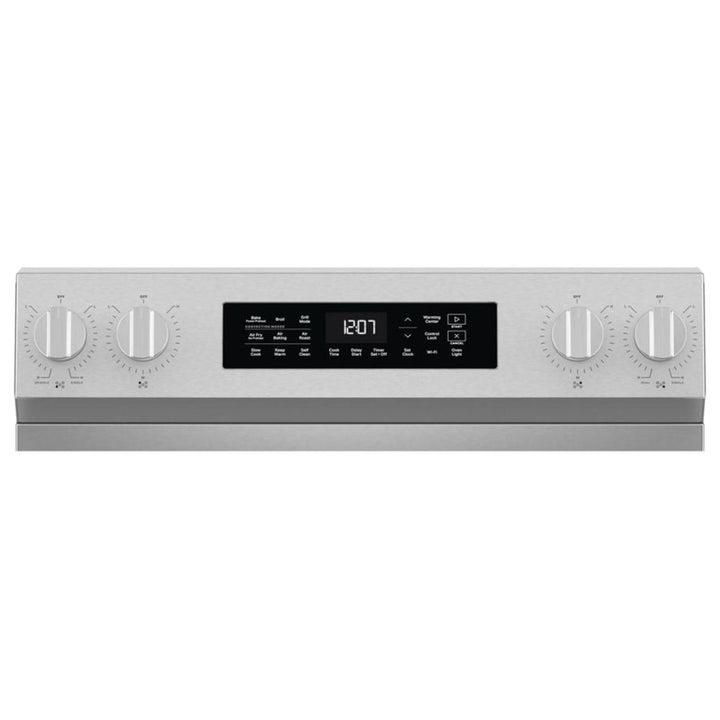 Maytag YMFES7030SZ Electric Range, 5.3 cu. ft. Capacity, 30 inch Exterior Width, Convection, 5 Burners, Storage Drawer, Air Fry, Self Clean, 3,000 W Highest Element, FingerPrint Resistant