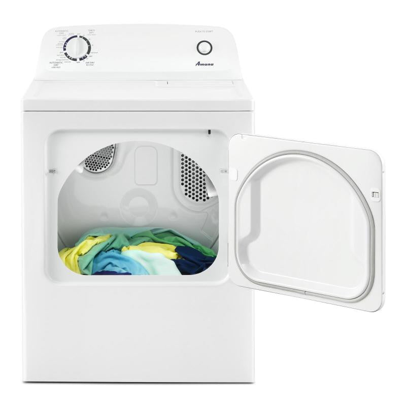 Amana® 6.5 cu. ft. Top-Load Electric Dryer with Automatic Dryness Control YNED4655EW