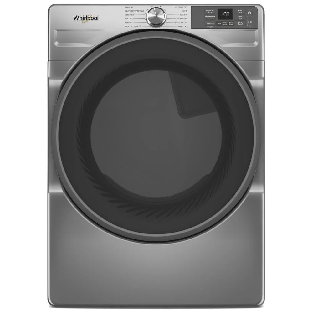 Whirlpool YWED5720RR Electric Dryer, 7.4 cu. ft. Dryer Capacity, 12 Dry Cycles, Vented, Stackable, Wifi Enabled