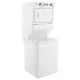 Whirlpool 4.0 cu.ft I.E.C. Electric Stacked Laundry Center 9 Wash cycles and AutoDry™ (YWET4027HW)