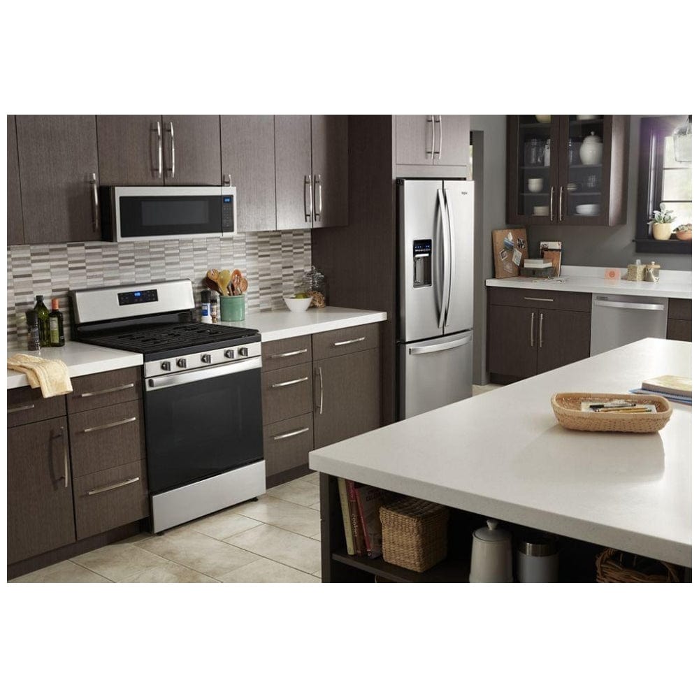 Whirlpool 1.1-cu. ft. Low Profile Microwave Hood Combination - Stainless Steel (YWML35011KS)