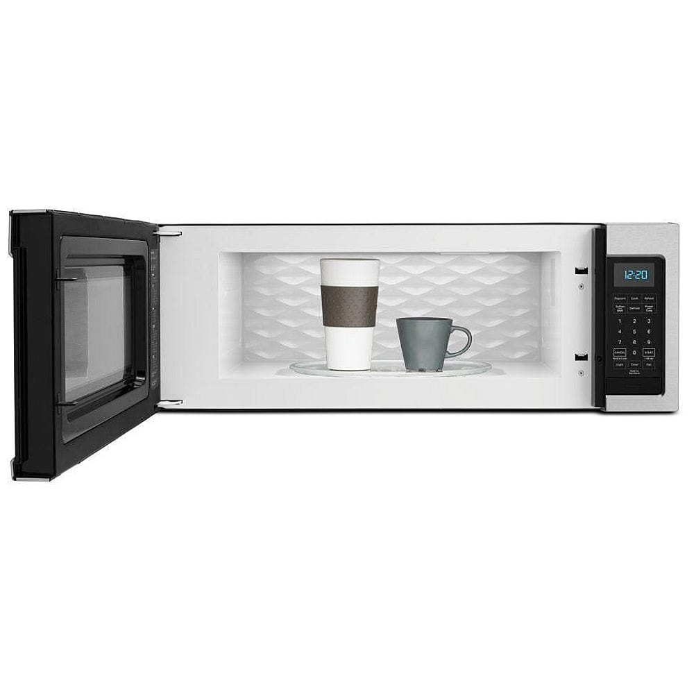 Whirlpool 1.1-cu. ft. Low Profile Microwave Hood Combination - Stainless Steel (YWML35011KS)