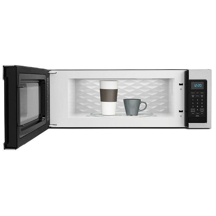 Whirlpool 1.1-cu. ft. Low Profile Microwave Hood Combination - Stainless Steel (YWML35011KS)