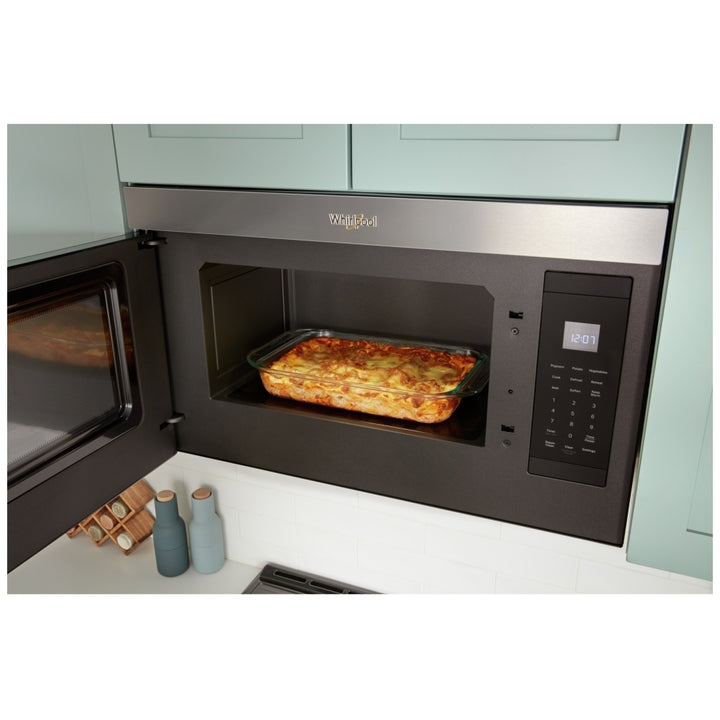 Whirlpool YWMMF5930PV Over the Range Microwave, 30 inch Exterior Width, 1.1 cu. ft. Capacity, 300 CFM, 1,000 W Watts