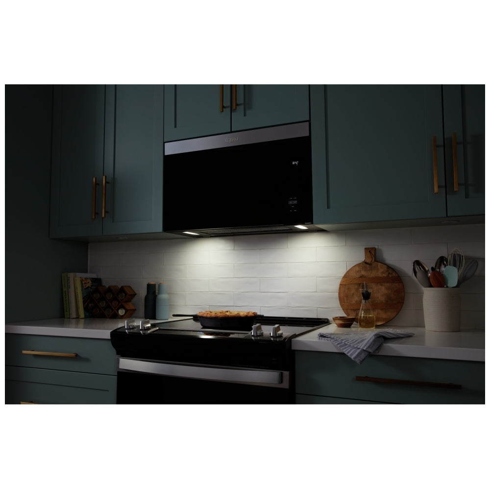 Whirlpool YWMMF5930PZ Over the Range Microwave, 30 inch Exterior Width, 1.1 cu. ft. Capacity, 300 CFM, 1,000 W Watts