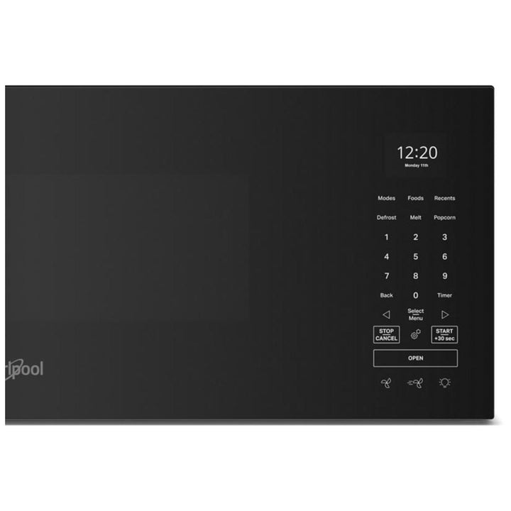 Whirlpool YWMML5530RB 1.1 cu. ft. Smart Low-Profile Over-the-Range Microwave, Black