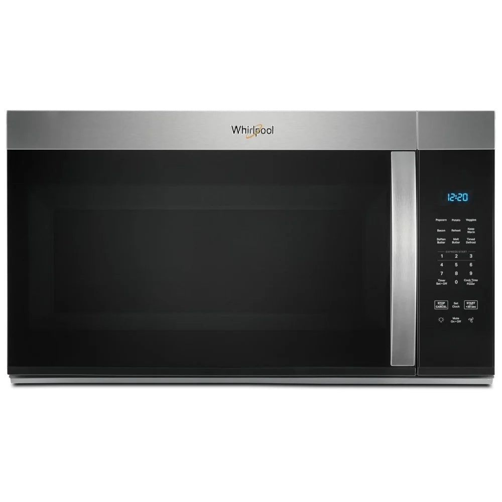 Whirlpool YWMMS3130RZ Over the Range Microwave, 30 inch Exterior Width, 1.7 cu. ft. Capacity, 300 CFM, 900 W Watts, Incandescent , Fingerprint Resistant Stainless Steel colour
