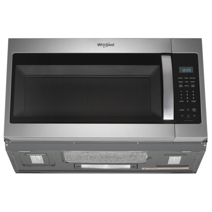 Whirlpool YWMMS3230SZ Over the Range Microwave, 30 inch Exterior Width, 1.9 cu. ft. Capacity, 300 CFM, 900 W Watts, Incandescent , Fingerprint Resistant Stainless Steel colour