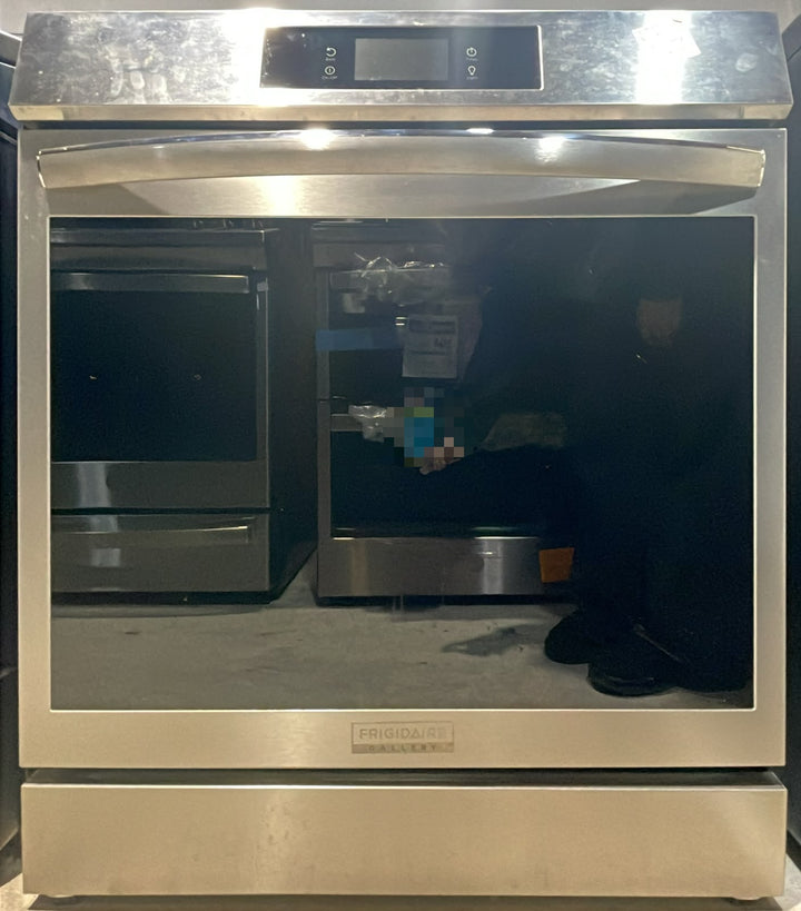 Frigidaire Gallery GCFI307CBF induction range - actual unit in our warehouse