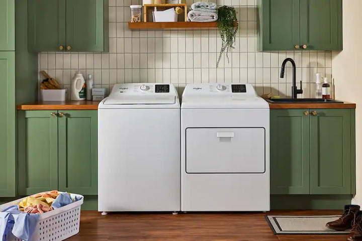 4.8 - 4.9 Cu. Ft. Whirlpool® Top Load Washer with 2-in-1 Removable Agitator. WTW4107SW0