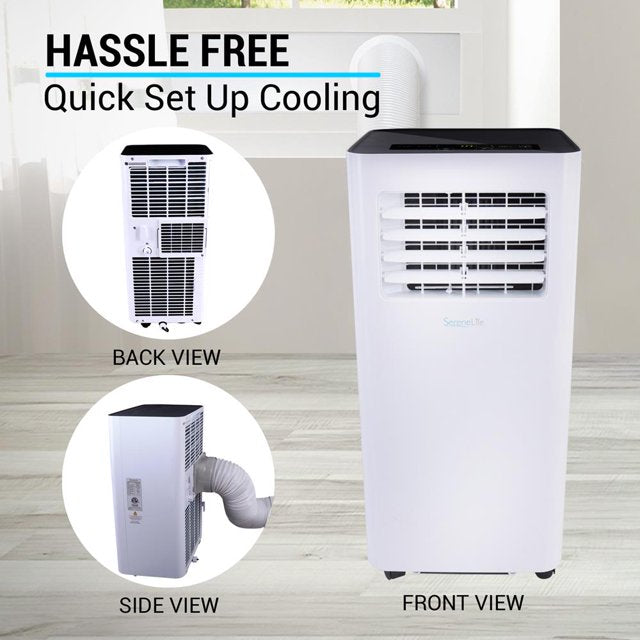 SereneLife SLPAC105W 10,000 BTU Portable Air Conditioner