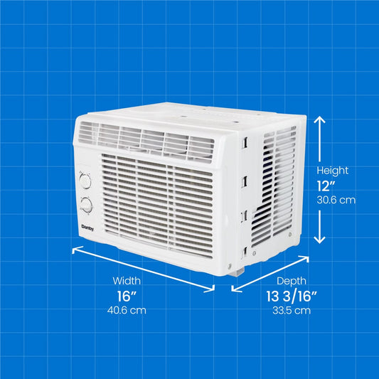 DANBY 5000 BTU AIR CONDITIONER - DAC050MB1WDB BOX PACKED