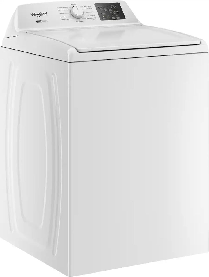 4.8 - 4.9 Cu. Ft. Whirlpool® Top Load Washer with 2-in-1 Removable Agitator. WTW4107SW0