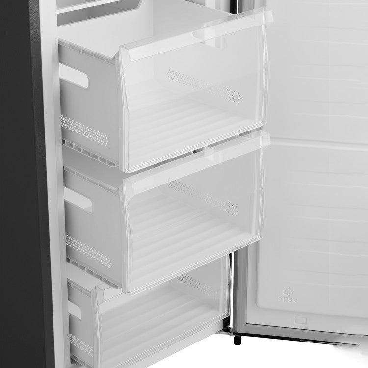 21.7-in 6 cu.ft. Convertible Upright Freezer with Reversible Door SUPPORT Model: FV06C7ASE open box