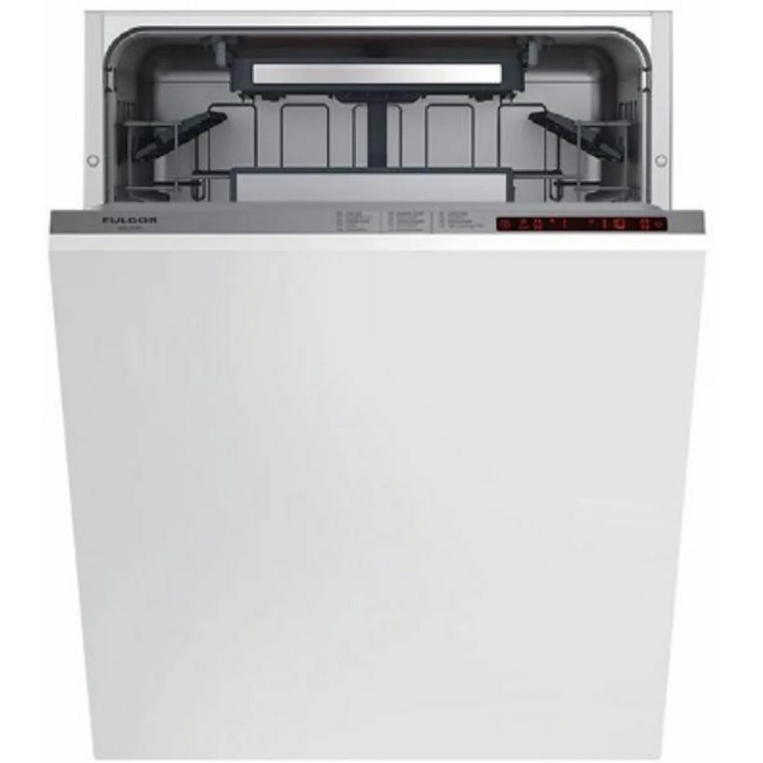 Fulgor Milano F6DWT24FI2 24 Inch Fully Integrated Built-In Dishwasher with 16 Place Settings, 6 Wash Cycles, Full-Size Third Rack, 45 dBA Silent Operation, Rapid Clean Function, Automatic Detergent Detection, Water Softener,  ENERGY STAR®
