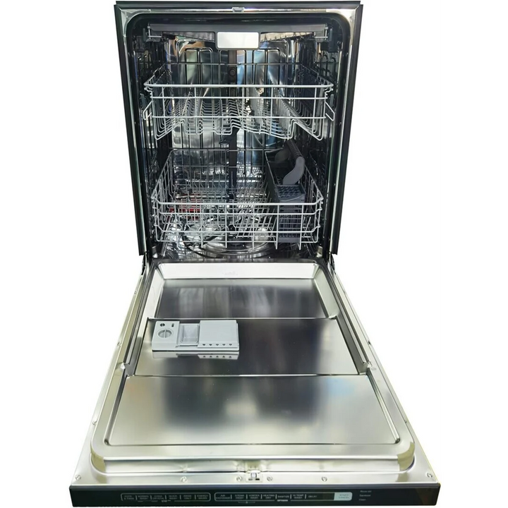 Forno FDWBI8067-24S Dishwasher, 24 inch Exterior Width, 49 dB Decibel Level, Fully Integrated, Stainless Steel (Interior), 6 Wash Cycles, 14 Capacity (Place Settings), 3 Loading Racks, Stainless Steel color