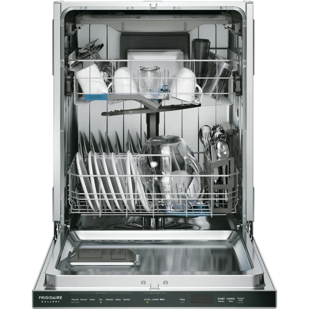 Frigidaire GDSP4715AF0A 24" Built-In Dishwasher, Energy Star Certified, Top Control, Stainless Steel