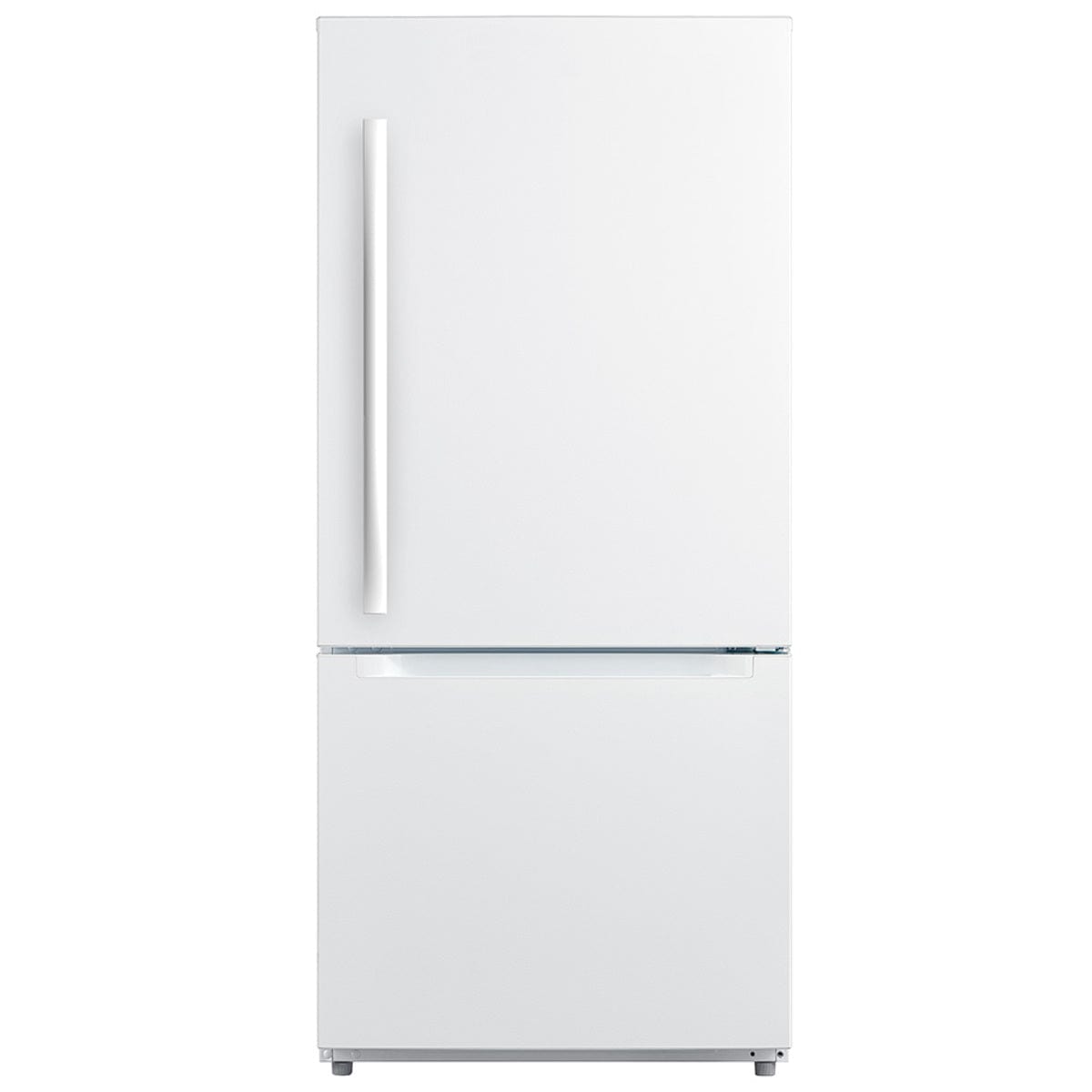 MOFFAT 30" 18.6 cu. ft. Bottom Freezer Refrigerator (MDE19DTNKWW) - Frost Free, White