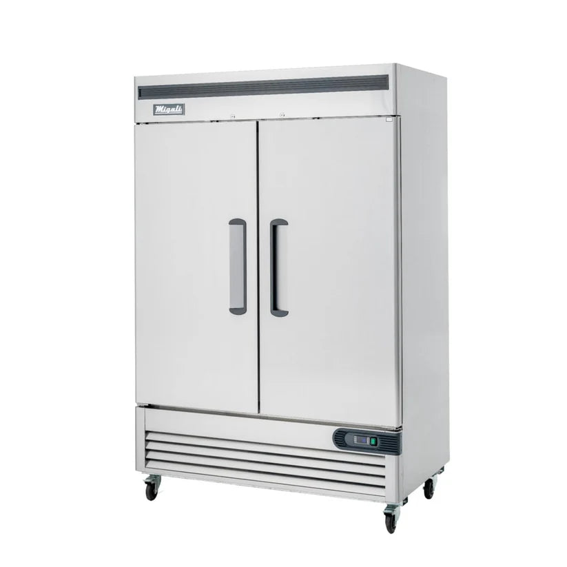 Migali 54-Inch Two-Section Reach-In Freezer, 49 Cu. Ft. - C2FBHC Condition: Open Box - Excellent - 26970296
