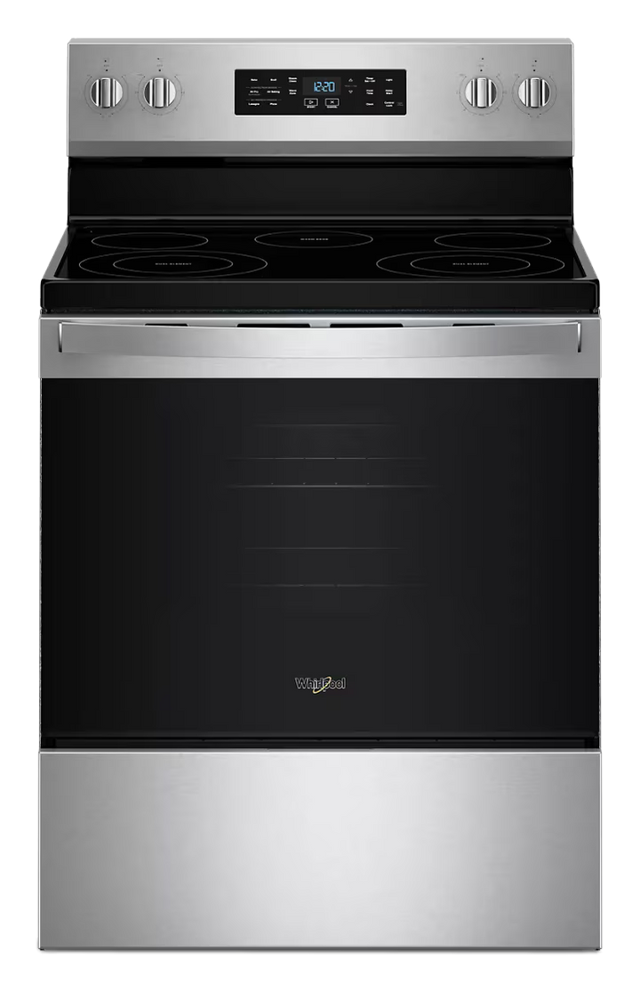 30-inch Electric Range with Air Cooking Technology and Steam Clean WFES4530SZ