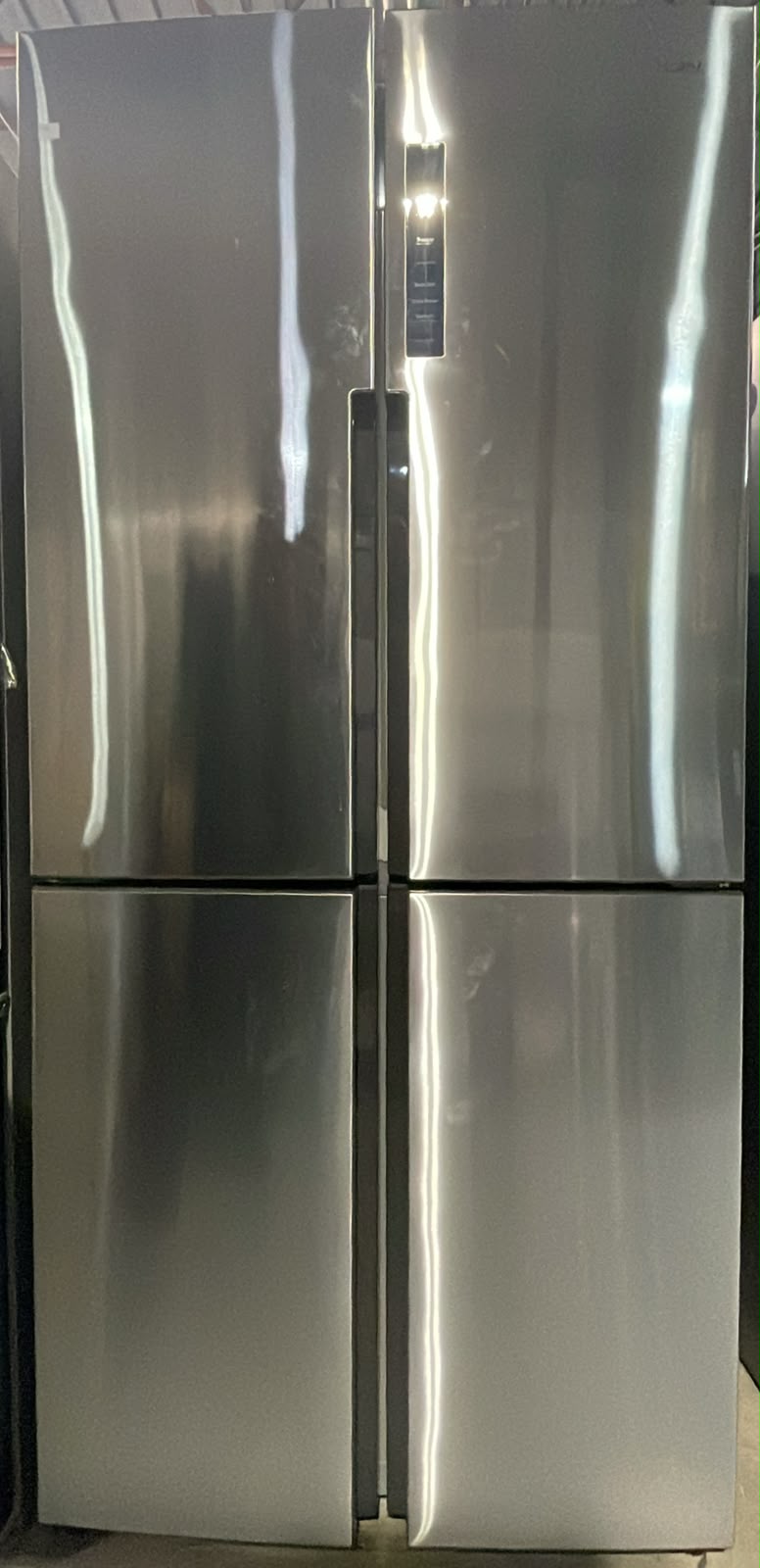 Haier QHE16HYPFS refrigerator - actual unit in our warehouse