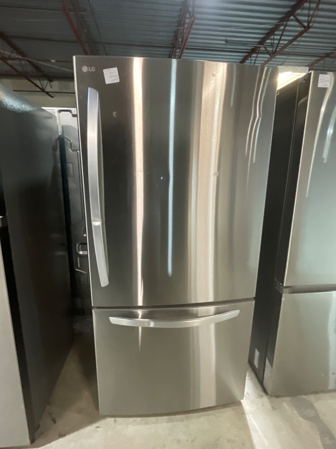 LG Bottom 33" Freezer Refrigerator,  ENERGY STAR Certified, 26 cu ft cu. ft., Stainless Steel (LRDCS2603S)
