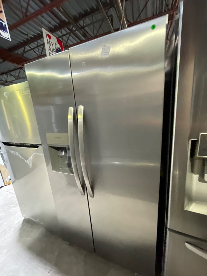 Frigidaire 25.6 Cu. Ft. 36'' Standard Depth Side by Side Refrigerator FRSS26L3AF Stainless Steel