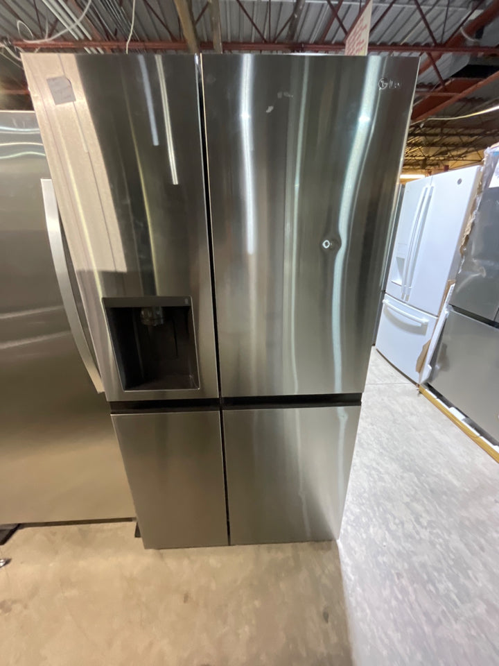 36" 27 cu.ft. Standard-Depth Side by Side Refrigerator | Ice & Water Dispenser | LRSXS2706S
