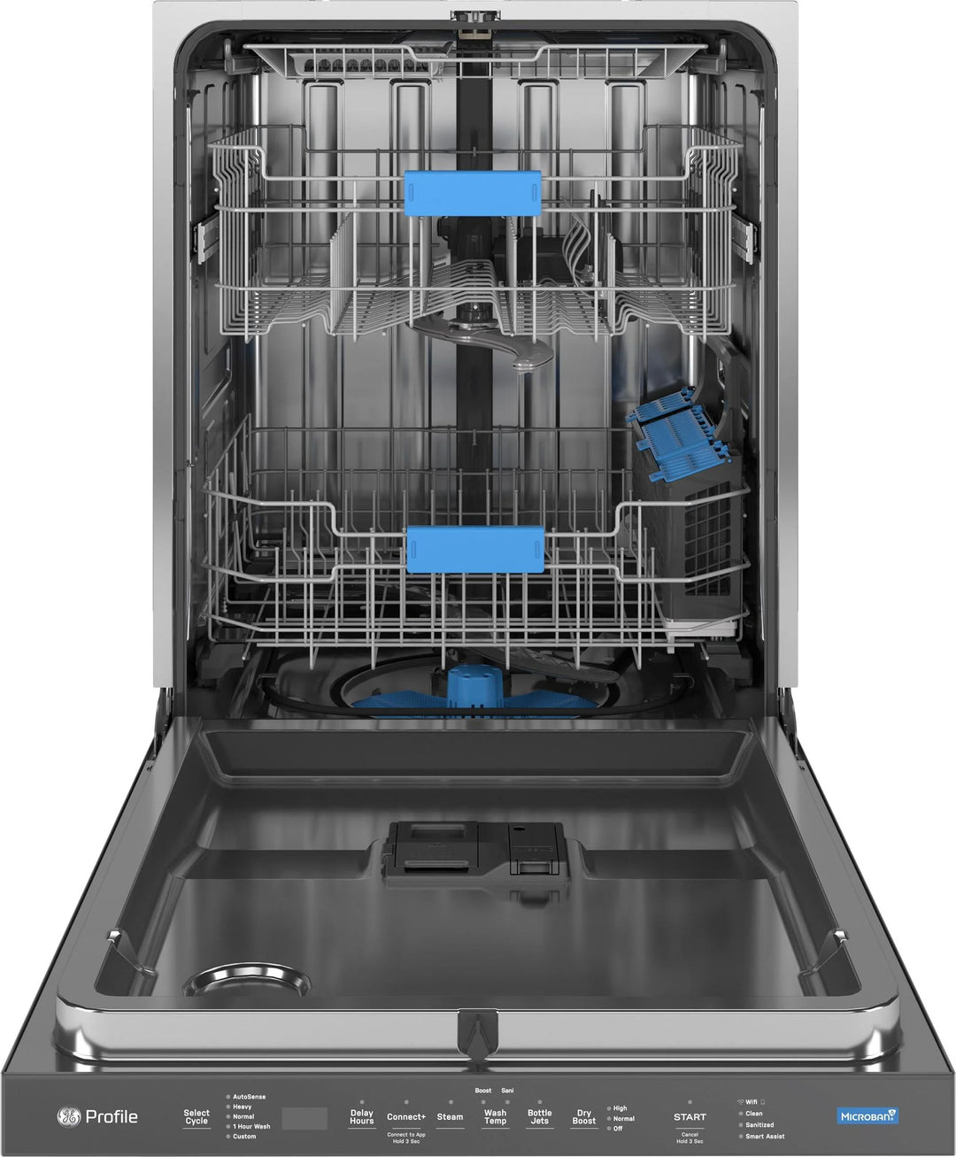 PDT715SYVFS GE Profile 24" Fully Integrated Built-In Smart Dishwasher, 16 Place Setting Capacity in Stainless Steel