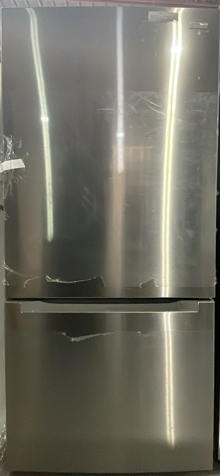 MDBF18SS bottom freezer refrigerator - actual unit in our warehouse