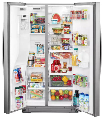 36-inch Wide Counter Depth Side-by-Side Refrigerator - 21 cu. ft.WRS571CIHZ