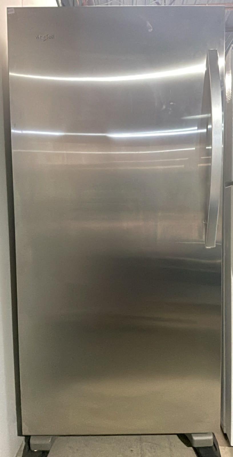 Whirlpool WSZ57L18DM upright freezer - actual unit in our warehouse