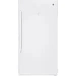 GE 33-inch W 17.3 Cu. Ft. Frost Free Upright Freezer in White. FUF17SMRWW