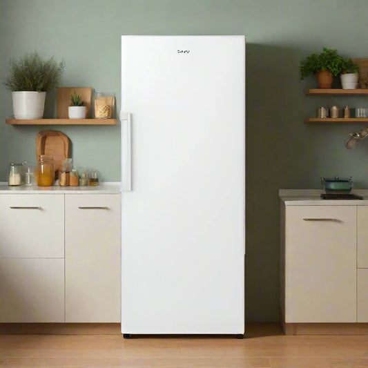 Galanz 16 cu.ft. Convertible Upright Freezer, White - GLF16UWEE23 - BOX PACKED. Garage Ready