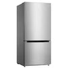 Vissani 18.7 cu. ft. Stainless Steel Bottom Freezer Refrigerator with 2 Adjustable Glass Shelves & 2 Drawers- ENERGY STAR® Model # MDBF18SS