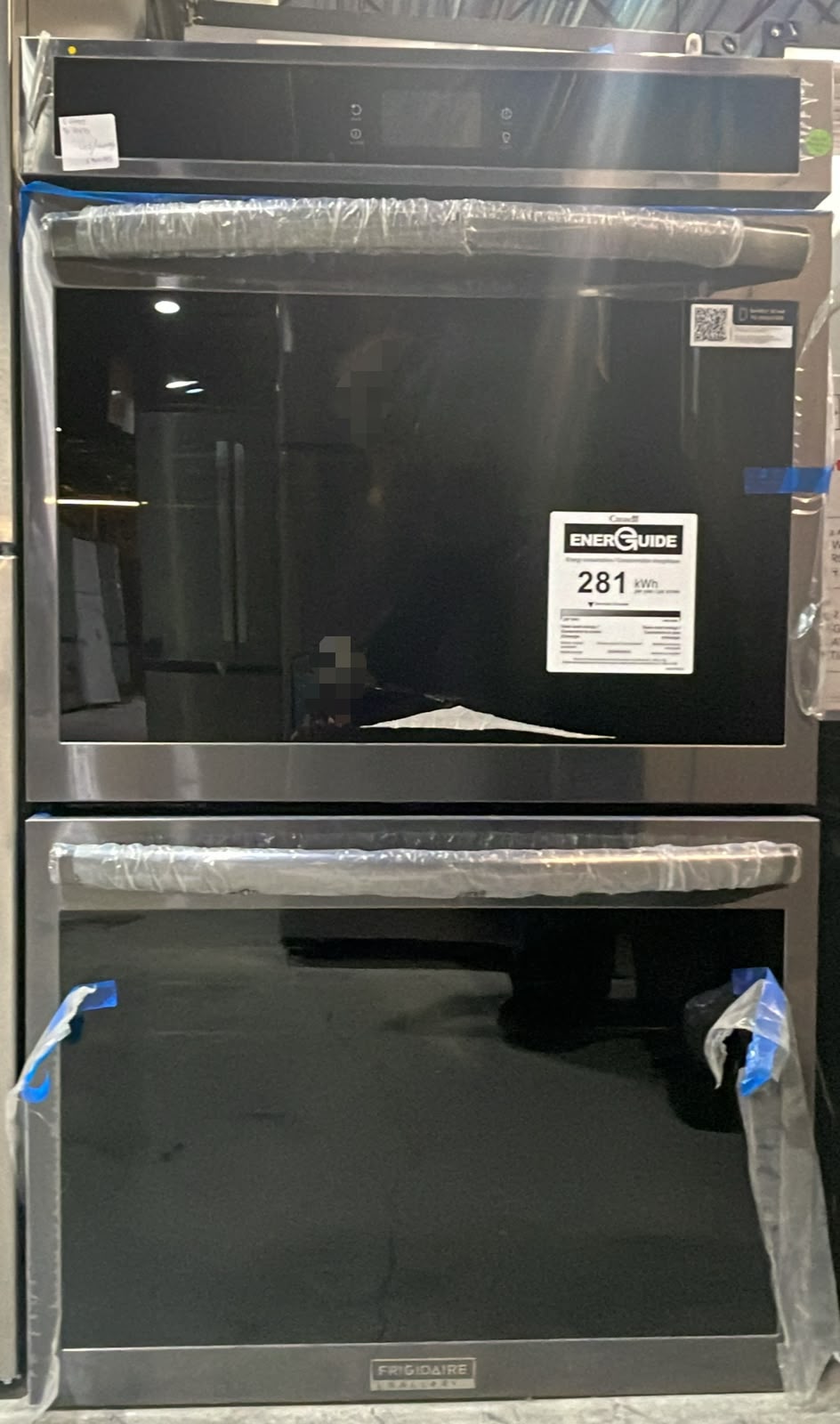 Frigidaire Gallery GCWD3067AF double wall oven - actual unit in our warehouse