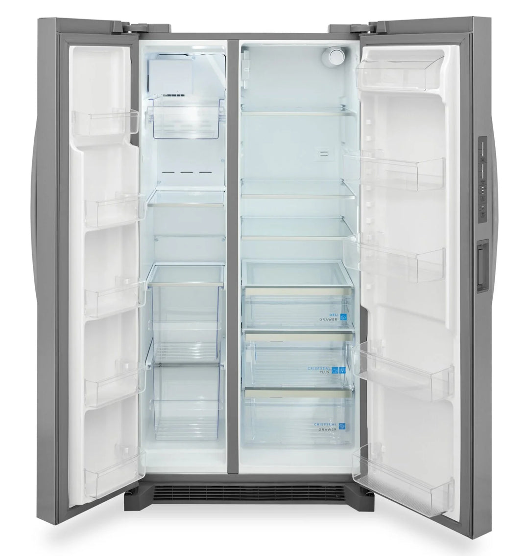 Frigidaire Gallery 36" 26 Cu. Ft. Side-by-Side Refrigerator - Stainless Steel - GRSN2620AF